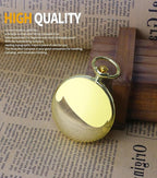 Golden Antique Brass Compass Keychain - Image 4