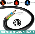 Outdoor Extension Cord 1 Ft - Image 3
