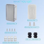 IP67 Waterproof Junction Box, ABS Plastic Electrical Enclosure - Image 7