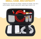 BOVKE Travel Cable Organizer Bag Electronics Accessories Case Portable Travel - Image 2