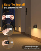 WILLED Rechargeable Night Light, Wireless Stair Lights Indoor, Warm White - Image 6