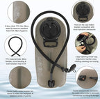 PETAC GEAR 1.5L / 3L Tactical Hydration Pack，Molle Carrier Pouch - Image 5