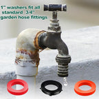 XBVV 32 Size 258 Pcs Faucet and Plumbing Rubber Washers Assortment Kit - Image 5