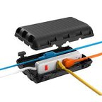 Outdoor Electrical Box, IP54 Waterproof Extension Cord Cover 9 Cable Entry by logo