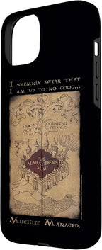 iPhone 15 Plus Harry Potter Marauder's Map Words Case - Image 2