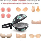 Hard Travel Case for Silicone Bras Premium Nubra Organizer Portable Lingerie - Image 3
