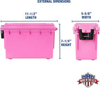 Sheffield 12631 Ammo Storage Box, Stackable .30 Cal Field Boxes, Water and Dust - Image 2