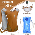 Hydration Backpack with 2L Water Bladder Bag, Lightweight and Breathable - Image 2