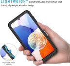 Lanhiem for Samsung Galaxy A14 5G Case, IP68 Waterproof Dustproof, Built-in - Image 2