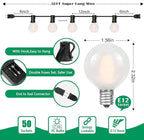 GOOTHY 50Ft LED Outdoor Patio String Lights - Image 2