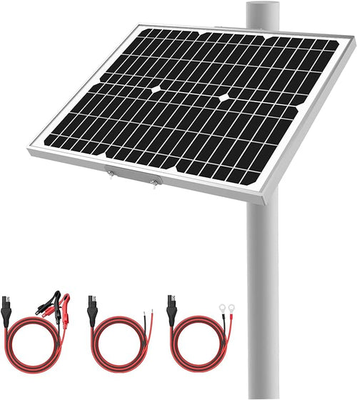 12V 20W Solar Battery Trickle Charger & Maintainer by SUNERPOWER