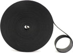 Hook and Loop Roll, 50ft x 3/4inch Cut to Length Straps, Fastening Cable Ties by Cangder