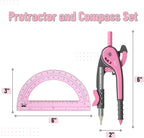 Mr. Pen- Geometry Compass and Protractor Set, 6 Inch Compass, 6 Inch Protractor - Image 2