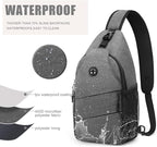 Pritent Crossbody Bags for Women Men Trendy Sling Bag Backpack Casual Chest Bag - Image 4