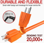 Skrizcable 16/3 50 FT Outdoor Extension Cord Waterproof, Weatherproof & Flame - Image 4