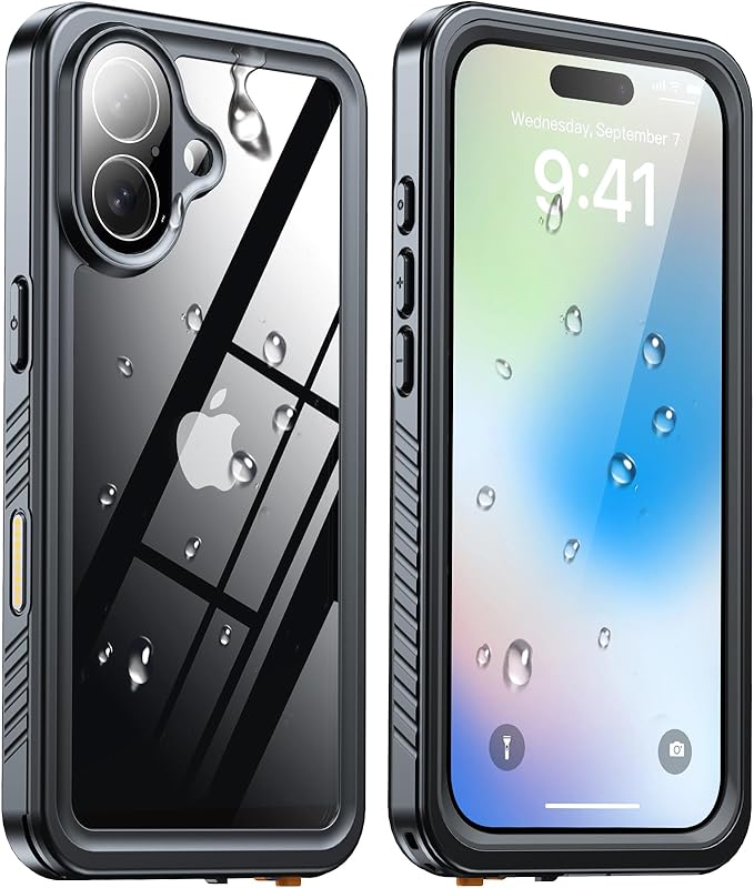 ANTSHARE for iPhone 17 Case, IP68 Waterproof Shockproof Case, - 12 FT Military by Variouscasesforyourchoice