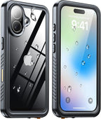 ANTSHARE for iPhone 17 Case, IP68 Waterproof Shockproof Case, - 12 FT Military by Variouscasesforyourchoice