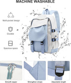 coowoz School Bag Lightweight Casual Daypack College Laptop Backpack - Image 5