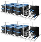 FLEXIMOUNTS 4x8 Overhead Garage Storage Rack by FLEXIMOUNTS