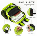 VPBAGE 15L Water-resistant Hiking Daypack, Small Backpack Travel Outdoor - Image 3