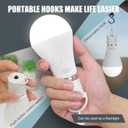 10Pack Rechargeable Emergency Light Bulb, A19 9W Daylight 6000K Self-Charging - Image 6