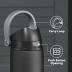 24 oz Insulated Water Bottle for Sports: Meoky Stainless Steel Water Bottle - Image 6