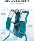 ECOHUB Hydration Backpack with 2L Water Bladder, Lightweight Running Hydration - Image 2