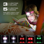 EverBrite Rechargeable Headlamp, 2 Pack Kids Headlamp - Image 2