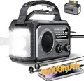 59200mWh Emergency Radio - 16000mAh Portable Solar Hand Crank NOAA/AM/FM by Unknown