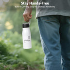 Small Water Bottle 12 oz, Dusgut Insulated Water Bottle, Stainless Steel - Image 5