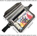 Waterproof Waist Pouch Dry Belt Bag Fanny Pack Keep Your Key Fob Wallet Kindle - Image 4