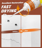 Spackle Wall Repair Kit, Drywall Repair Patch Kit, Simple Small Wall Hole - Image 4