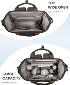 LOVEVOOK Laptop Backpack for Women Work Travel Commuter Backpack Business - Image 4