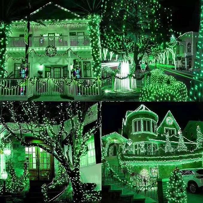 Upgrade Solar String Lights for Outside 2 Pack Total 180FT 500LED String Lights - Image 3