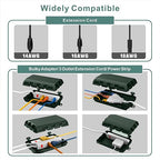Outdoor Waterproof Electrical Box, Large Extension Cord Cover Plug Protector - Image 2