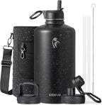 Coolflask 128 oz Gallon Water Bottle Insulated by Coolflask