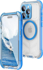 WIFORT for iPhone 15 Pro Max Waterproof Case, 360 Full Body Sealed Protection by WIFORT