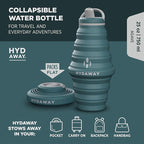 HYDAWAY 25oz Collapsible Travel Water Bottle - Image 2