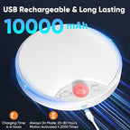 2 Pack 10000mAh Rechargeable Motion Sensor Ceiling Light - Image 2