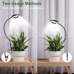 Wolezek 2 in 1 Grow Lights for Indoor Plants, 3 Colors Plant Lights - Image 2