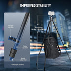 NEEWER LITETRIP LT07 61" Aluminum Travel Tripod - Image 3