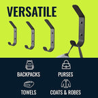 StoreYourBoard 4 Pack Wall Hooks - Image 4