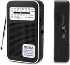 Portable Personal NOAA Weather Radio, 4-Band AM/FM/SW/WB Emergency Transistor by Geartist