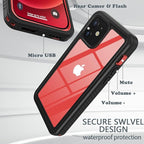 Diverbox for iPhone 12 Waterproof Case, Waterproof Shockproof Dustproof IP68 - Image 4