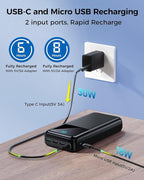 Portable Charger Power Bank 50000mAh, USB-C PD 30W Fast Charging, High Capacity - Image 4