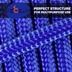 TECEUM Reflective Paracord Rope 1000 – 1000ft/200ft/100ft/50ft – 40+ Colors – - Image 5