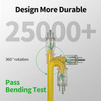 POWGRN 25 ft 12/3 Outdoor Extension Cord Waterproof Heavy Duty - Image 3