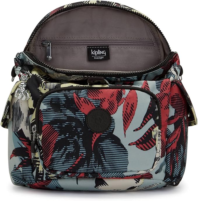 Kipling City Pack Mini Printed Backpack Casual Flower - Image 3