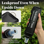 2Pcs 500ml Soft Flask, TPU Collapsible Soft Water Bottle - Image 3
