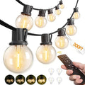 addlon 200FT Outdoor String Lights G40 by addlon
